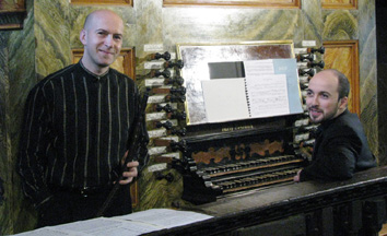 Jean Tubéry s'entoure toujours de musiciens talentueux : Luca Guglielmi est un de ses partenaires favoris