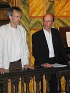 Pieter Van Dijk, hollandais et luthérien, pour un concert intense et recueilli, qu'il présentait en compagnie du facteur d'orgues Rémy Mahler