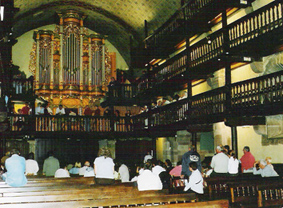 La visite commentée de cet instrument attire toujours plus d'une centaine de spectateurs, attentifs et curieux