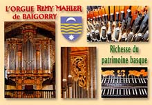 Multivue  de l'orgue en dtails